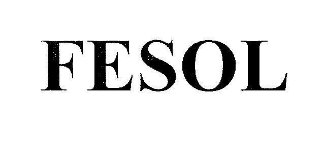 Mẫu nhãn hiệu FESOL