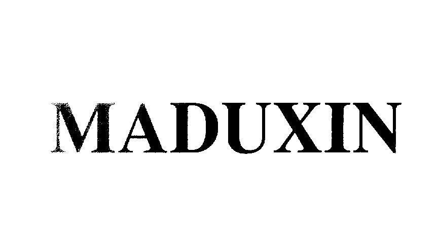 Mẫu nhãn hiệu MADUXIN
