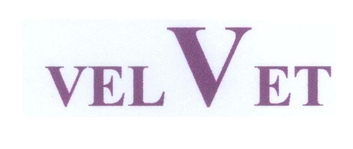 Mẫu nhãn hiệu VELVET