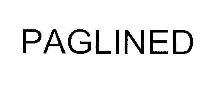 Mẫu nhãn hiệu PAGLINED