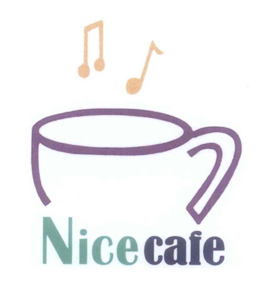 Mẫu nhãn hiệu Nice cafe