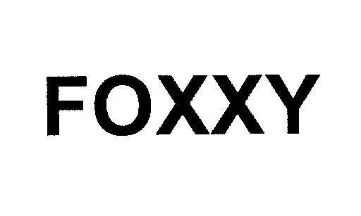 Mẫu nhãn hiệu FOXXY