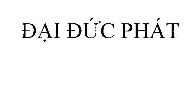 Mẫu nhãn hiệu Đại Đức Phát