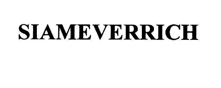 Mẫu nhãn hiệu SIAMEVERRICH