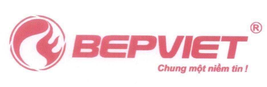 Mẫu nhãn hiệu BEPVIET Chung một niềm tin !