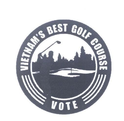 Mẫu nhãn hiệu VIETNAM'S BEST GOLF COURSE VOTE