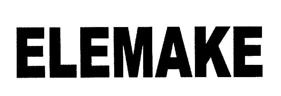 Mẫu nhãn hiệu ELEMAKE