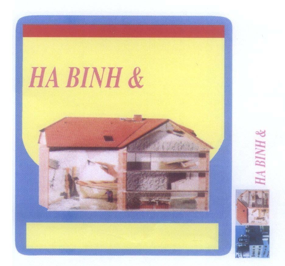 Mẫu nhãn hiệu HA BINH &