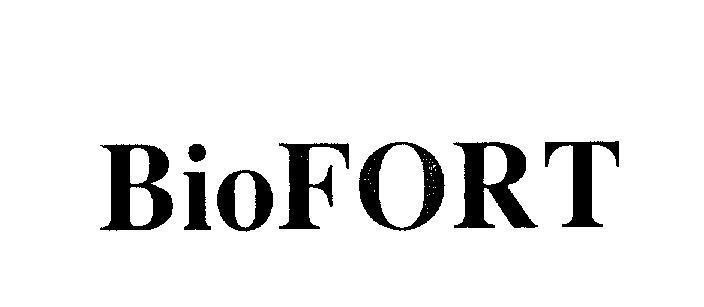 Mẫu nhãn hiệu BioFORT