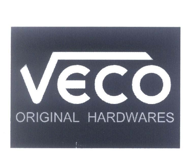 Mẫu nhãn hiệu VECO ORIGINAL HARDWARES