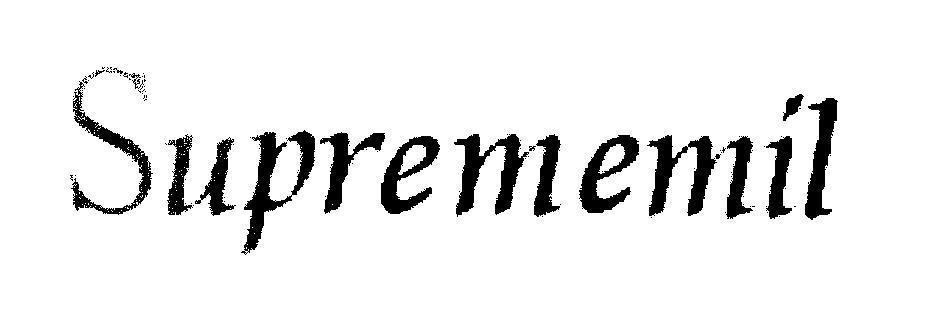 Mẫu nhãn hiệu Suprememil
