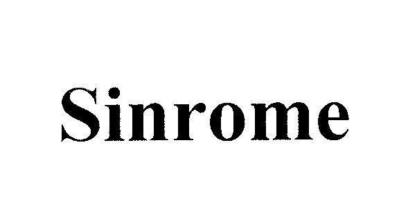 Mẫu nhãn hiệu Sinrome