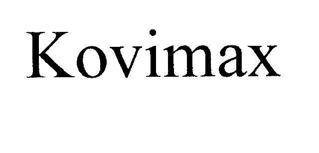 Mẫu nhãn hiệu Kovimax