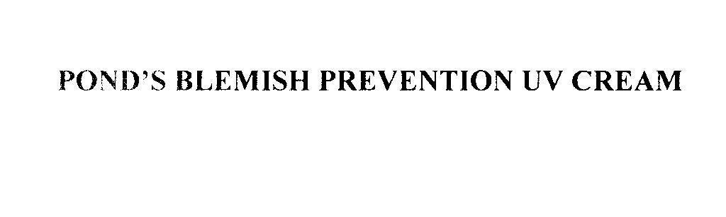Mẫu nhãn hiệu POND'S BLEMISH PREVENTION UV CREAM