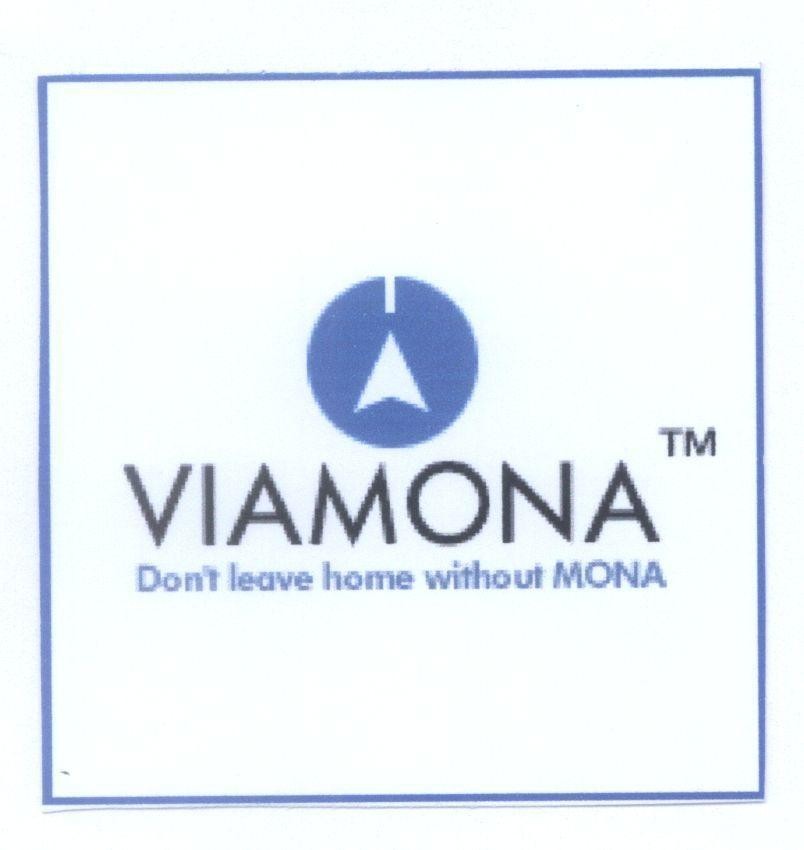 Mẫu nhãn hiệu VIAMONA Don't leave home without MONA
