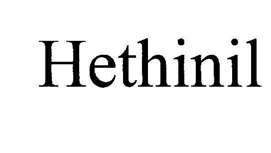 Mẫu nhãn hiệu Hethinil