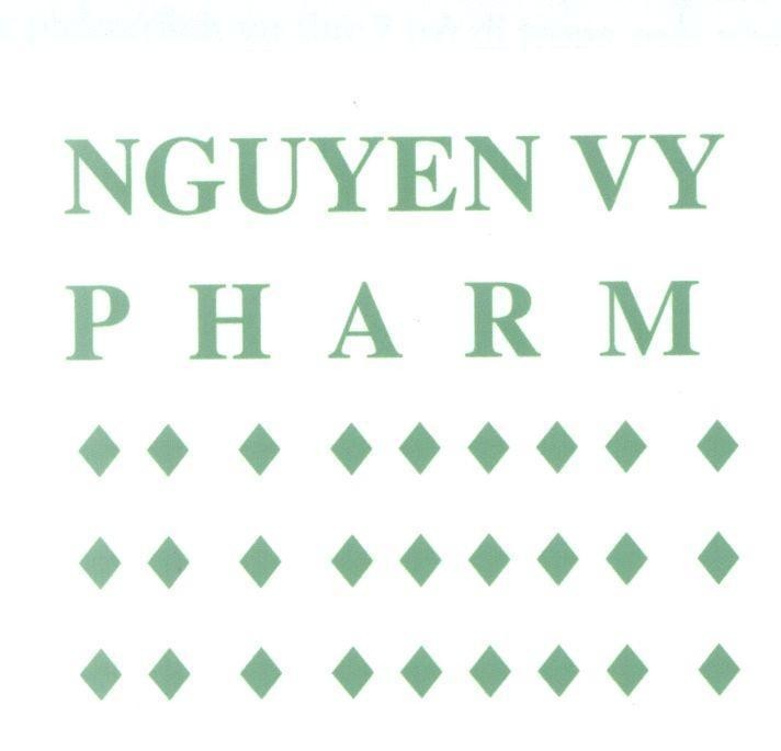 Mẫu nhãn hiệu NGUYEN VY P H A R M PHARM