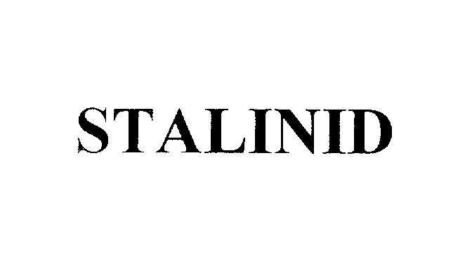 Mẫu nhãn hiệu STALINID
