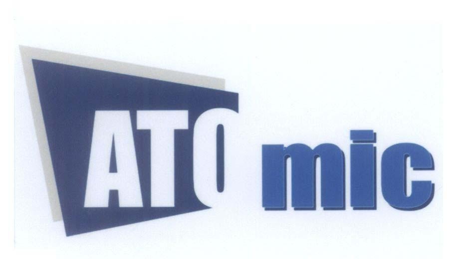 Mẫu nhãn hiệu ATO MIC ATOMIC