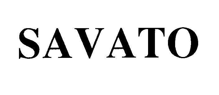 Mẫu nhãn hiệu SAVATO
