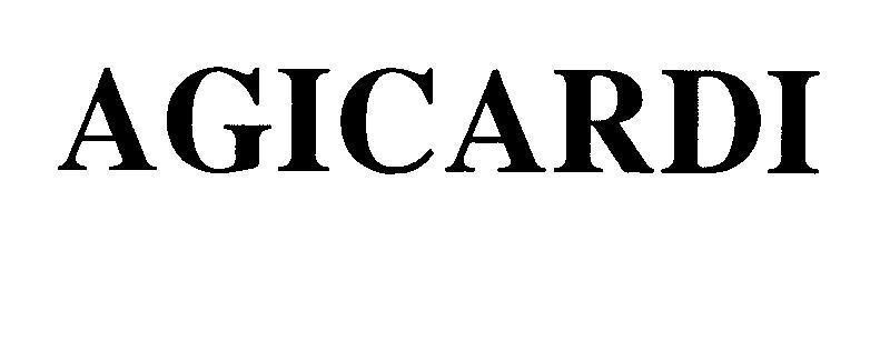 Mẫu nhãn hiệu AGICARDI