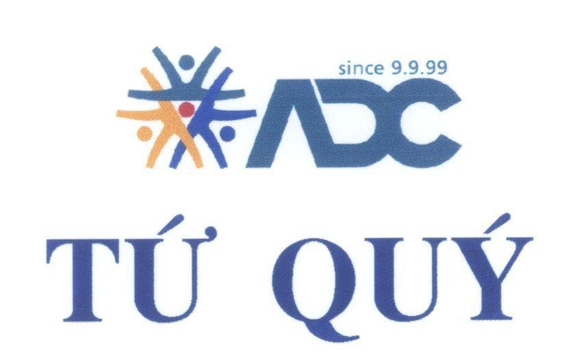 Mẫu nhãn hiệu Tứ Quý ADC since 9.9.99