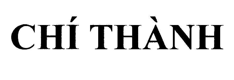 Mẫu nhãn hiệu Chí Thành
