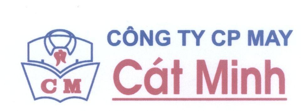 Mẫu nhãn hiệu Công Ty CP May Cát Minh C M