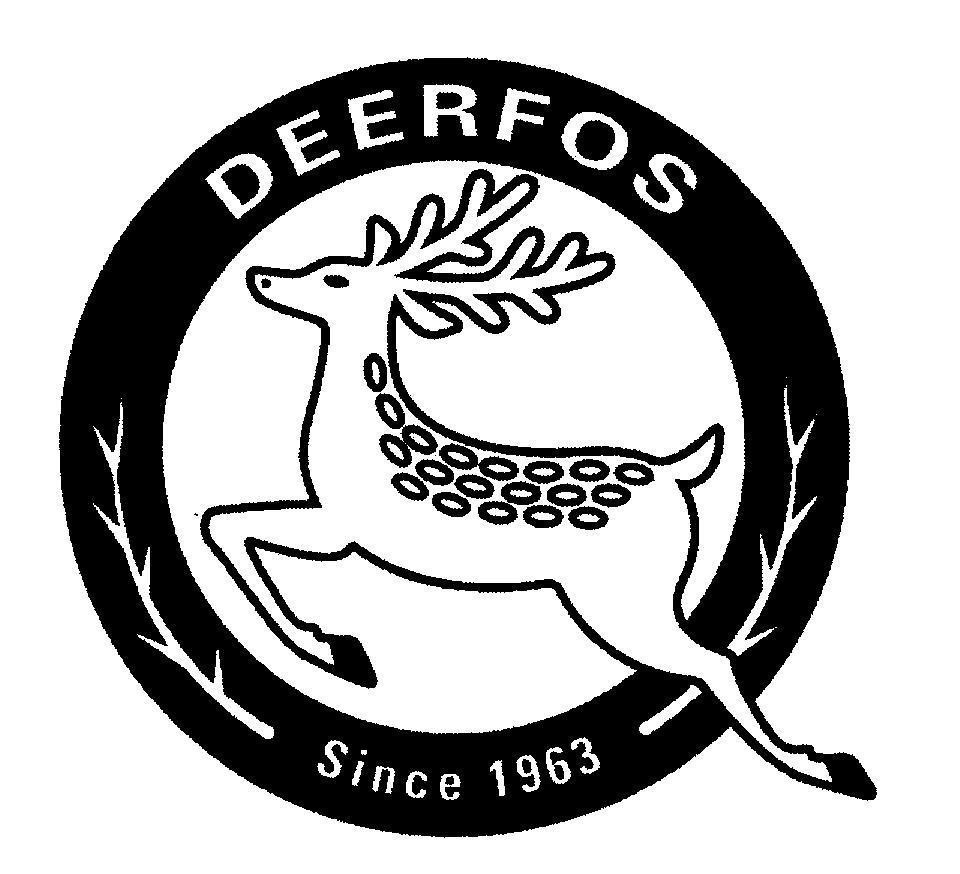 Mẫu nhãn hiệu DEERFOS Since 1963