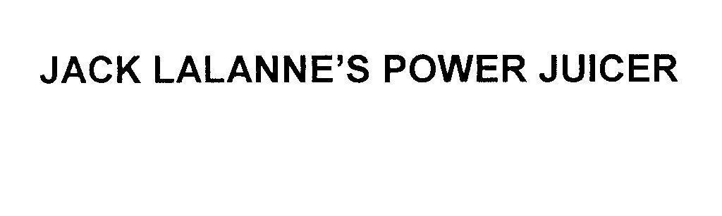 Mẫu nhãn hiệu JACK LALANNE'S POWER JUICER