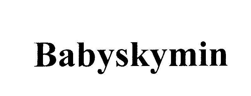 Mẫu nhãn hiệu Babyskymin