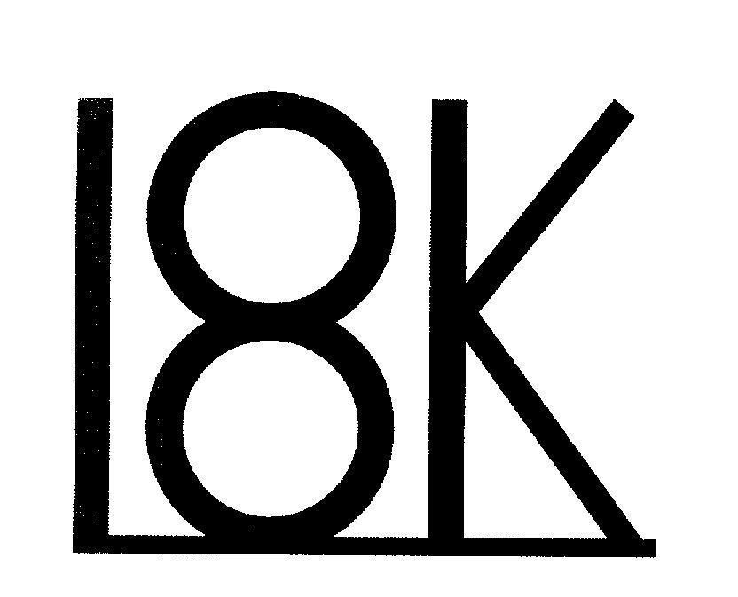 Mẫu nhãn hiệu 18K L8K I8K
