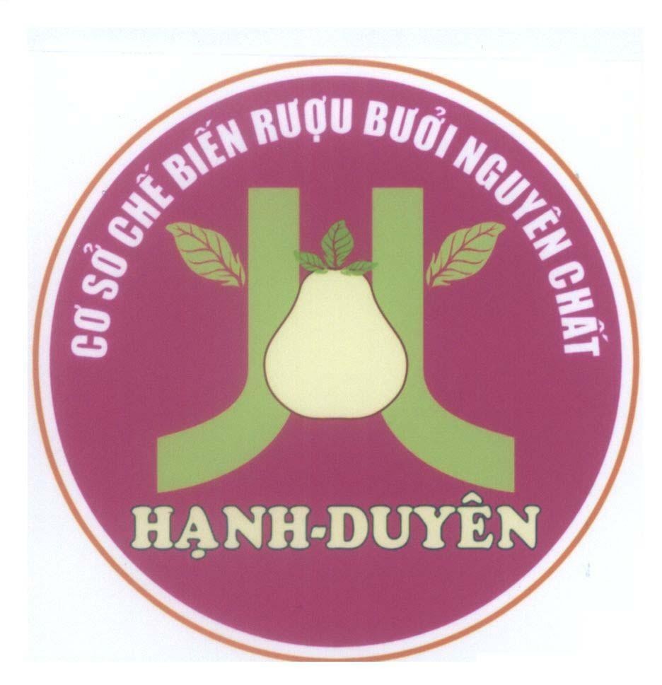 Mẫu nhãn hiệu Hạnh Duyên H Cơ Sở Chế Biến Rượu Bưởi Nguyên Chất