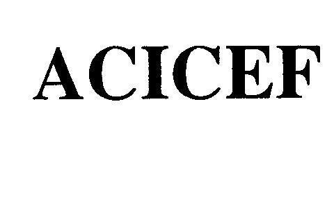 Mẫu nhãn hiệu ACICEF