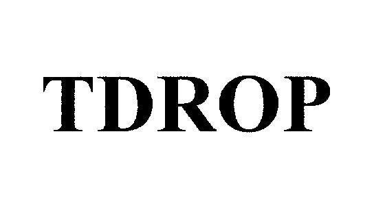 Mẫu nhãn hiệu TDROP