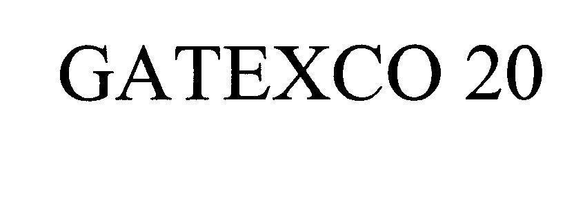 Mẫu nhãn hiệu GATEXCO 20