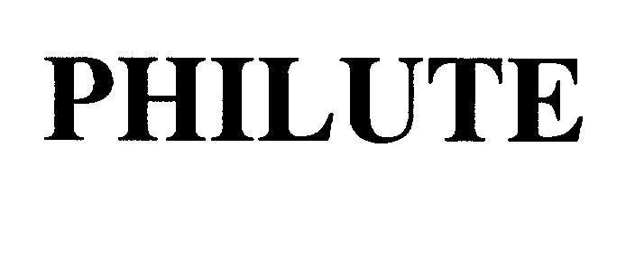Mẫu nhãn hiệu PHILUTE