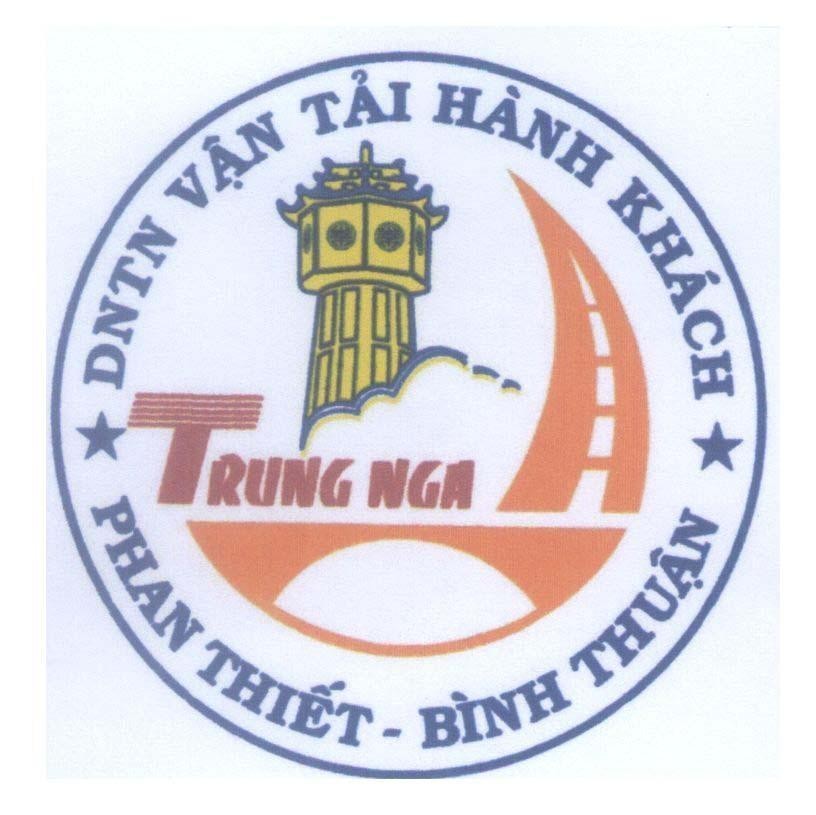 Mẫu nhãn hiệu TRUNG NGA DNTN Vận Tải Hành Khách Phan Thiết - Bình Thuận