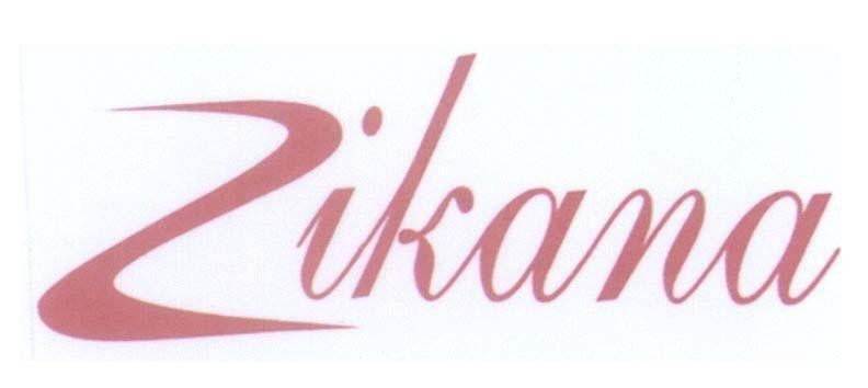 Mẫu nhãn hiệu Zikana