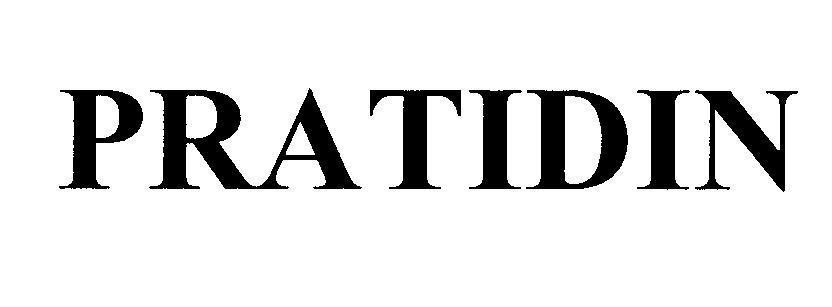 Mẫu nhãn hiệu PRATIDIN