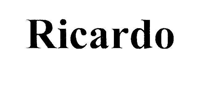 Mẫu nhãn hiệu Ricardo