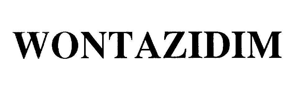 Mẫu nhãn hiệu WONTAZIDIM