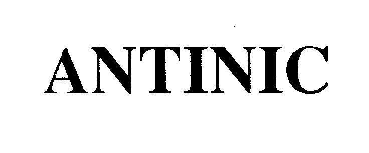 Mẫu nhãn hiệu ANTINIC