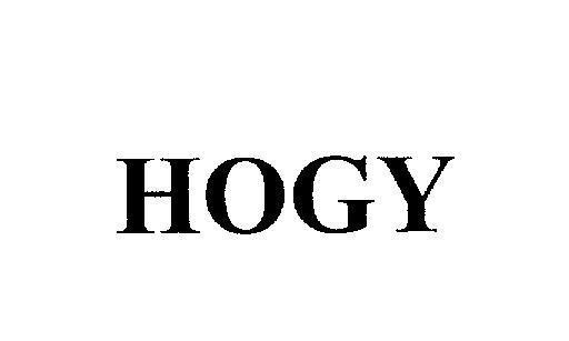 Mẫu nhãn hiệu HOGY