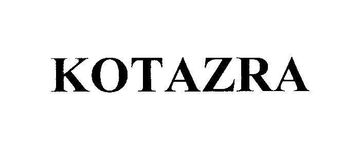 Mẫu nhãn hiệu KOTAZRA