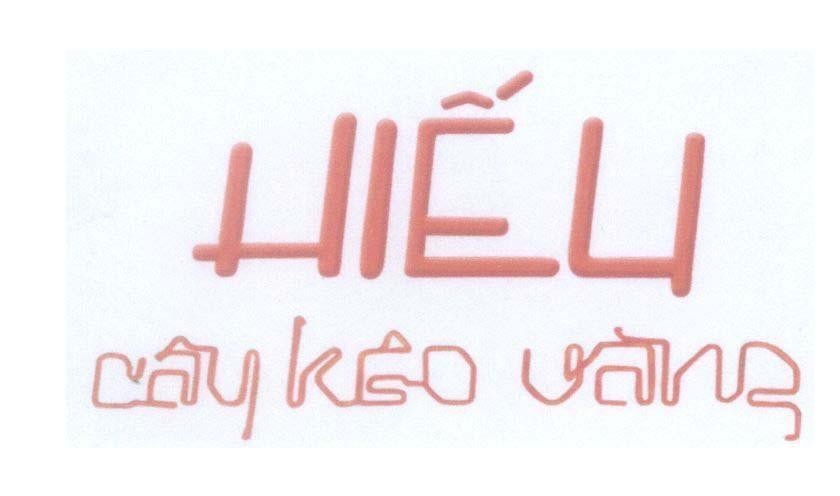 Mẫu nhãn hiệu Hiếu Cây Kéo Vàng