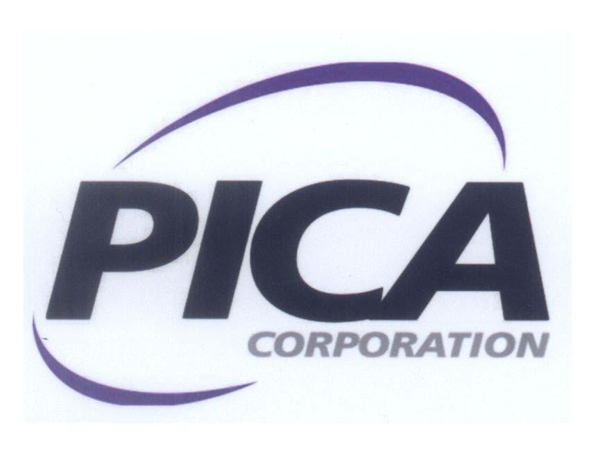 Mẫu nhãn hiệu PICA CORPORATION