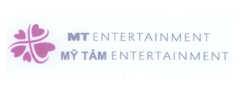 Mẫu nhãn hiệu MT ENTERTAINMENT Mỹ Tâm ENTERTAINMENT