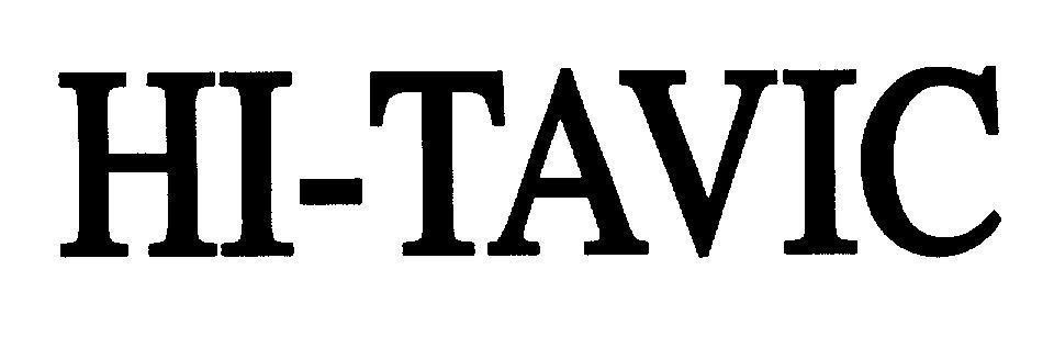 Mẫu nhãn hiệu HI-TAVIC