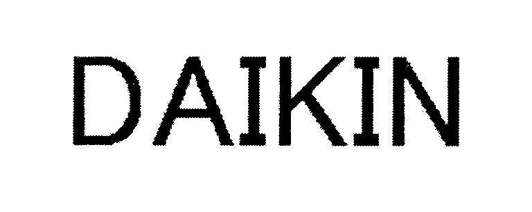 Mẫu nhãn hiệu DAIKIN